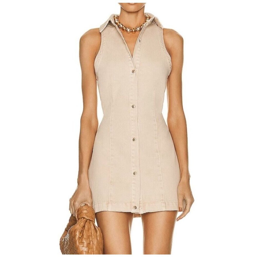 SER.O.YA Jean Gemma Dress Sand Dune